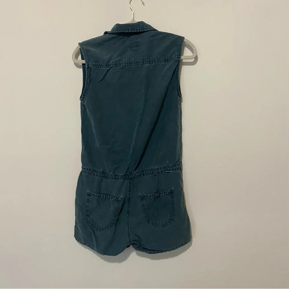 Mother Dark Green Tie Waist Romper Small (lightly flawed) - Picture 14 of 14